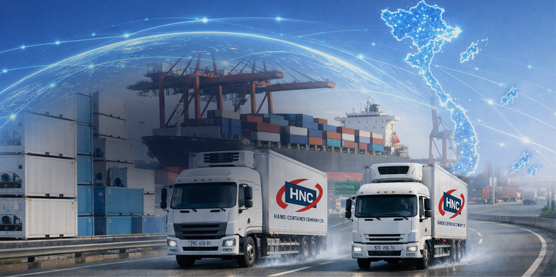 HNC Logistics tự hào là một trong những công ty hàng đầu trong lĩnh vực vận tải
